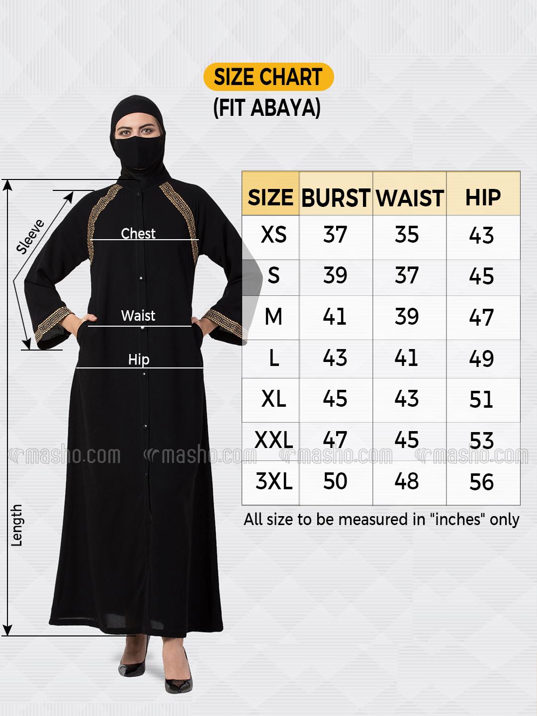 Wholesale Nida Matte Abaya With Umbrella Flare And Bell Sleeves In Khaki