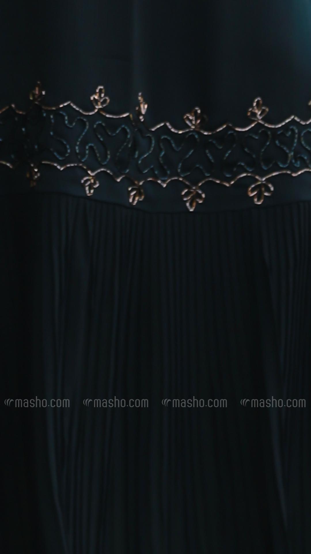 Wholesale Black Stylish Abaya With Hand Work