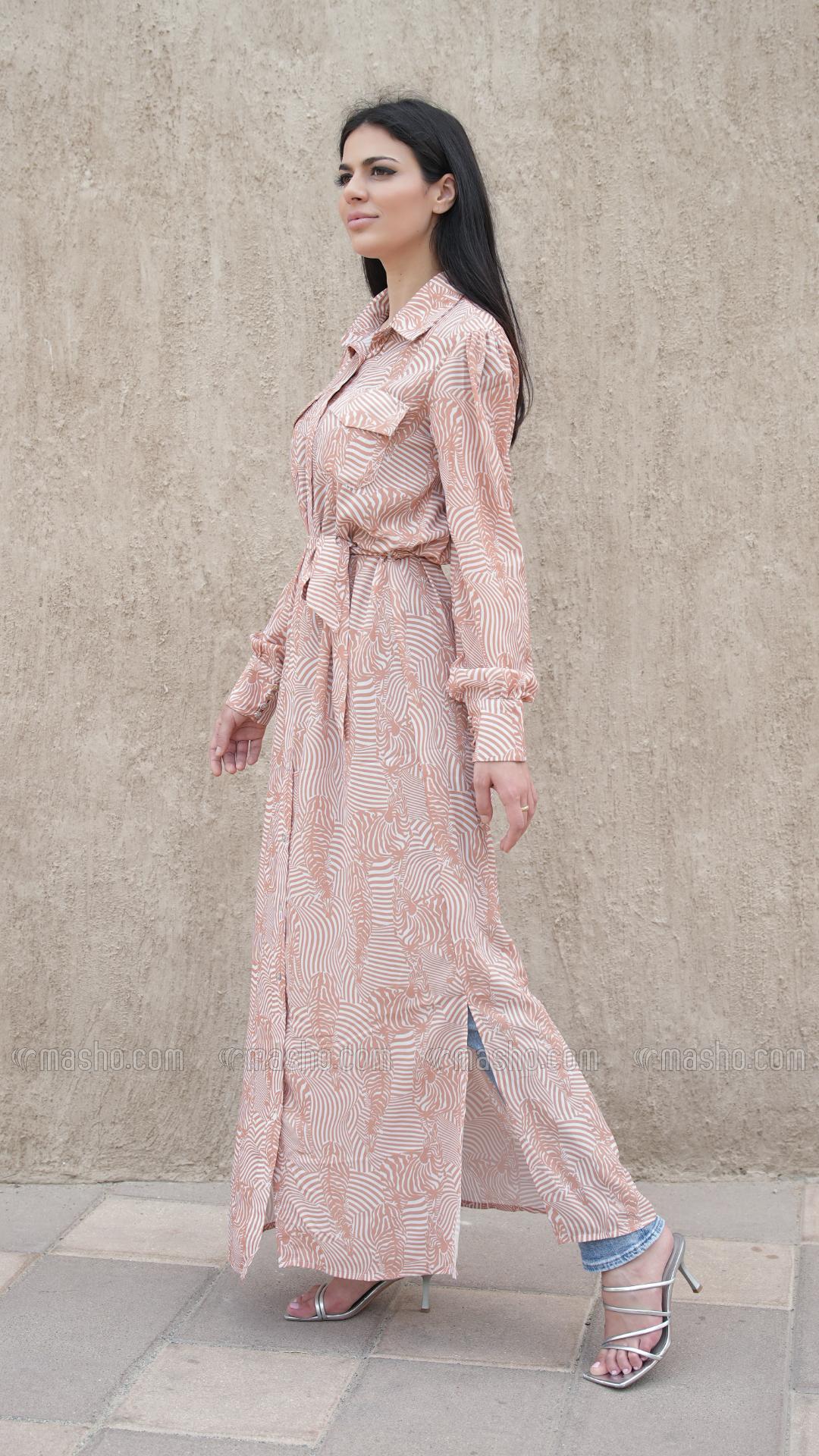 Wholesale Modest Dress with Two Side Pockets