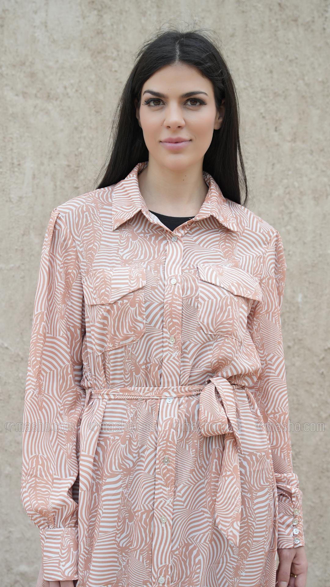 Wholesale Modest Dress with Two Side Pockets