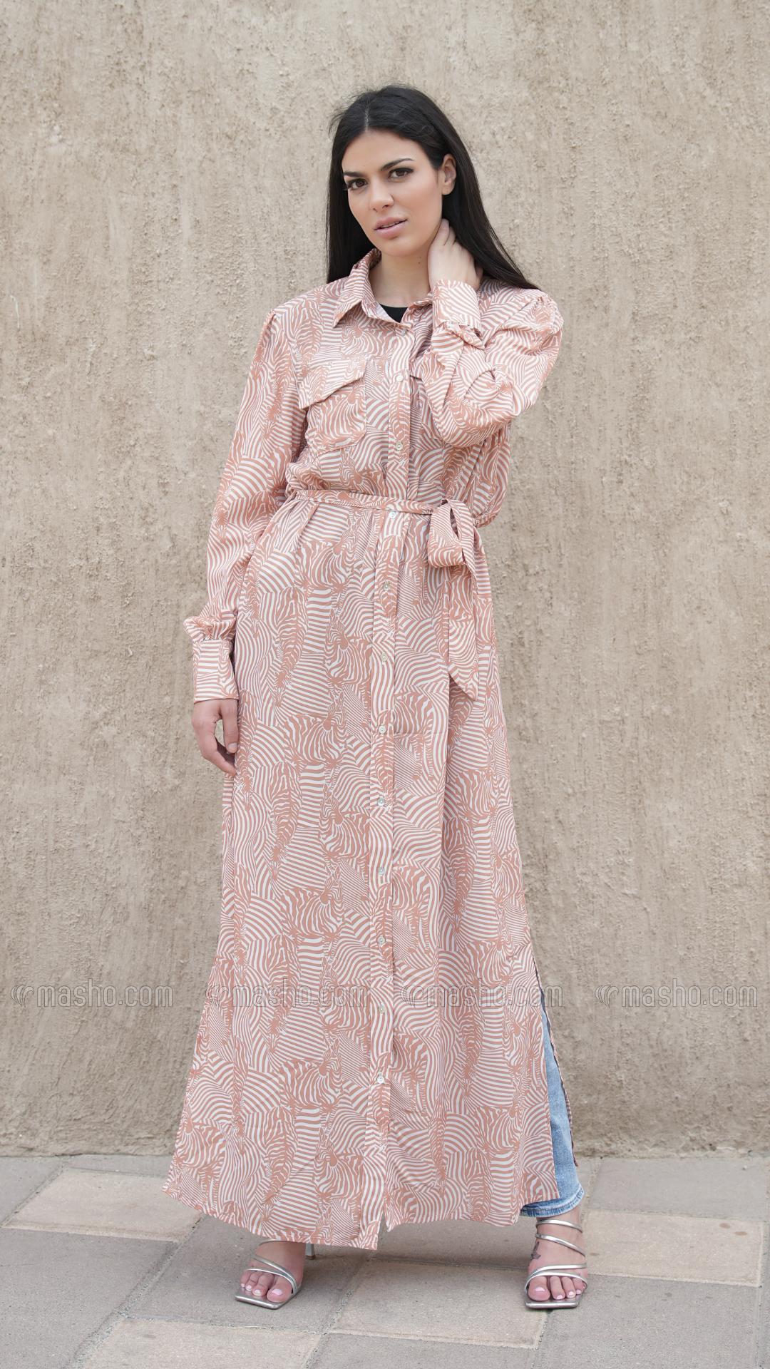 Wholesale Modest Dress with Two Side Pockets
