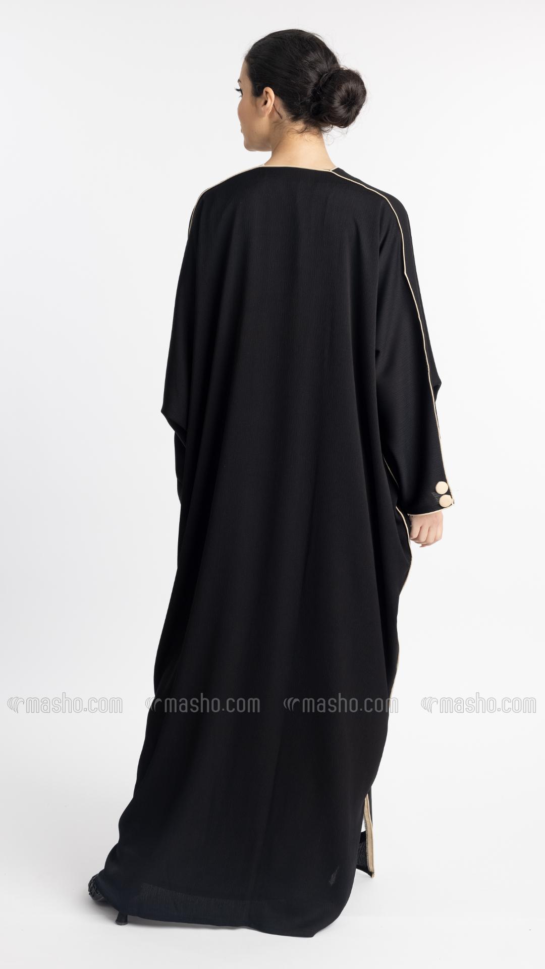 Wholesale Traditional Black Kaftan Abaya