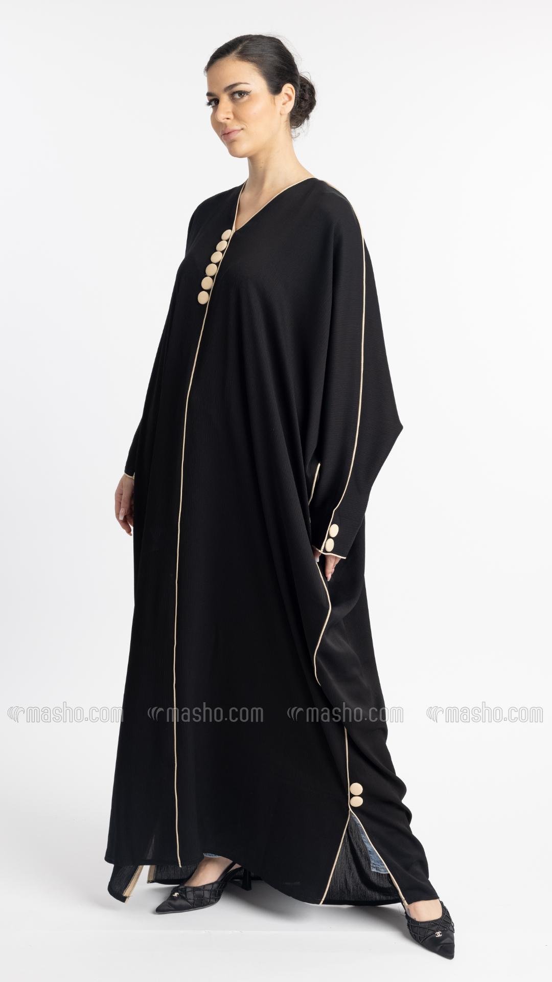 Wholesale Traditional Black Kaftan Abaya