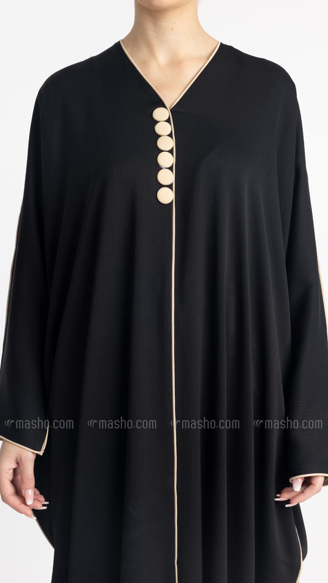 Wholesale Traditional Black Kaftan Abaya